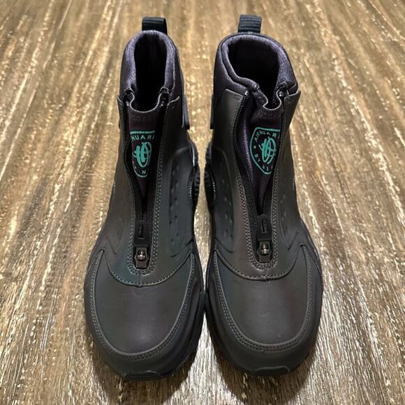 Women's Nike Huarache Run Mid Premium 'Iridescent' Sneakers, Size 8 - Picture 4 of 13